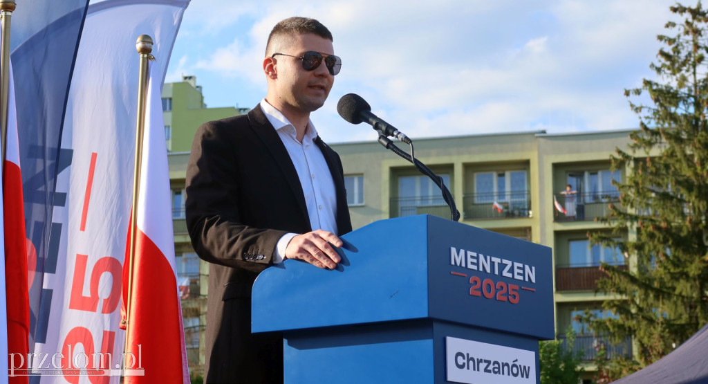 Sławomir Mentzen w Chrzanowie