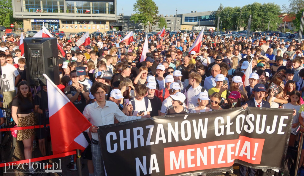 Sławomir Mentzen w Chrzanowie