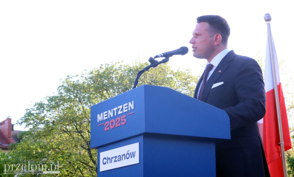 Sławomir Mentzen w Chrzanowie