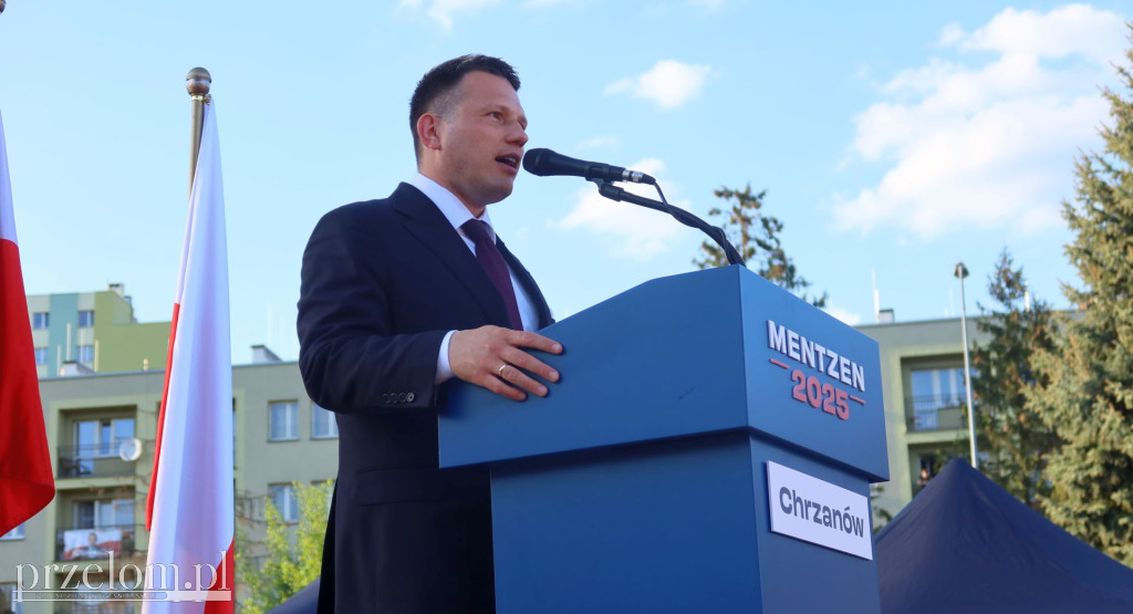 Sławomir Mentzen w Chrzanowie