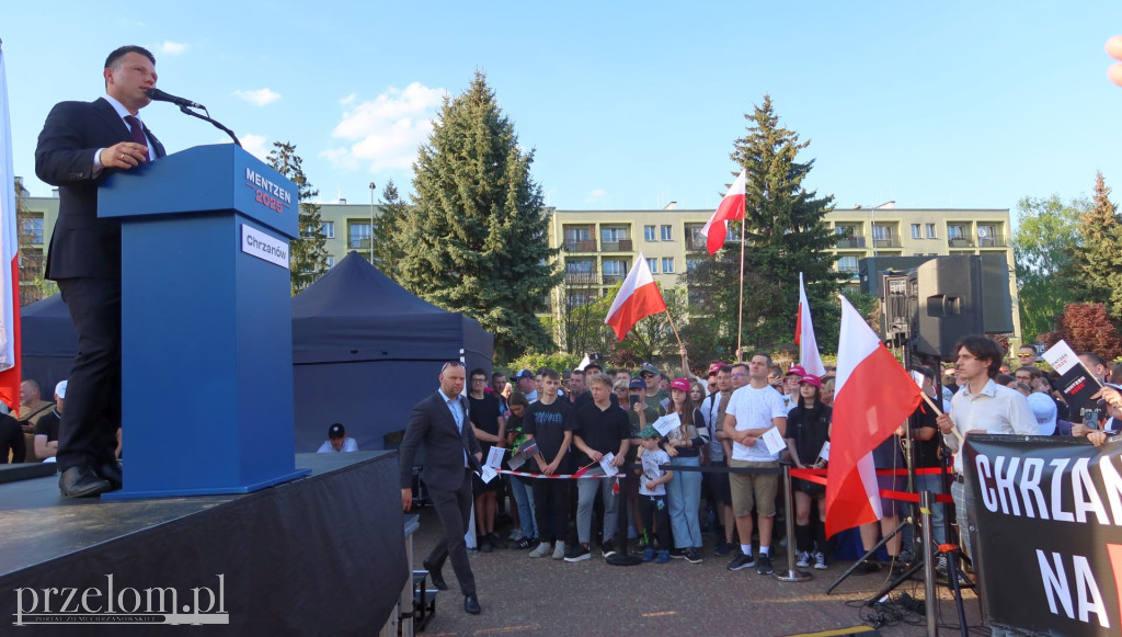Sławomir Mentzen w Chrzanowie