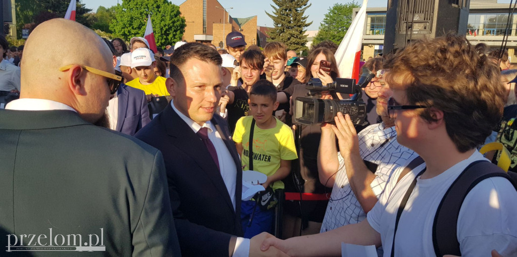 Sławomir Mentzen w Chrzanowie