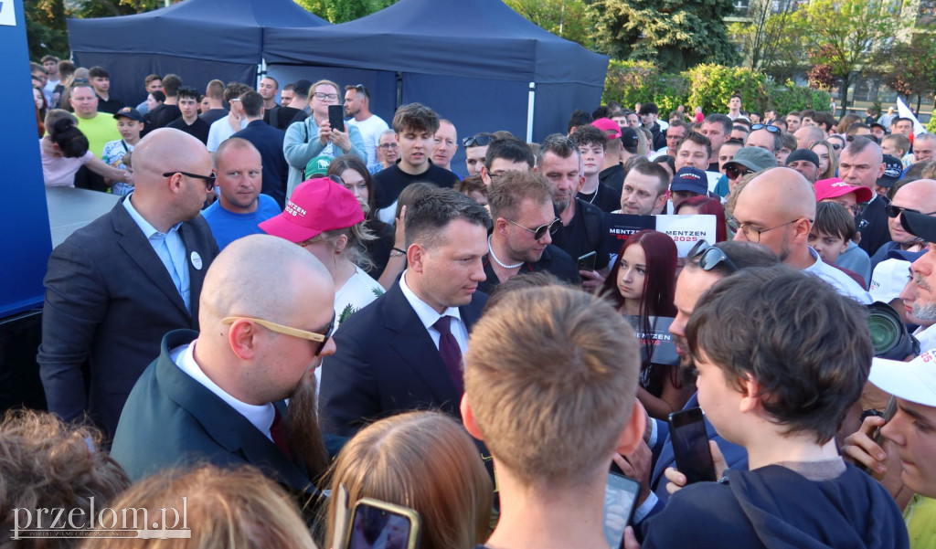 Sławomir Mentzen w Chrzanowie