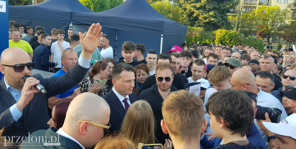 Sławomir Mentzen w Chrzanowie