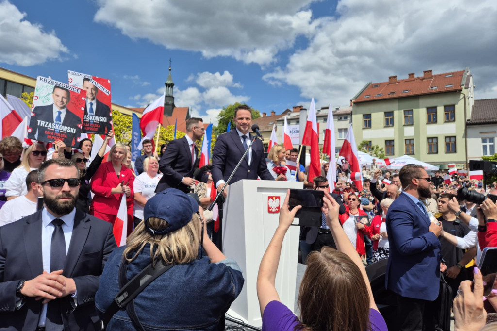 Spotkanie z Rafałem Trzaskowskim w Chrzanowie