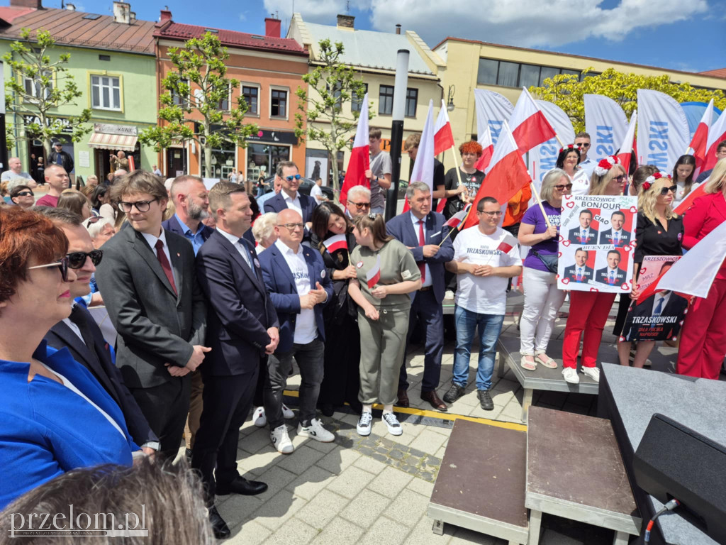 Spotkanie z Rafałem Trzaskowskim w Chrzanowie