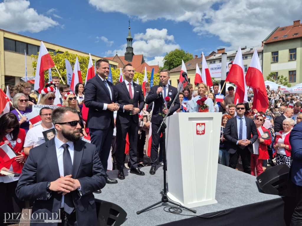 Spotkanie z Rafałem Trzaskowskim w Chrzanowie
