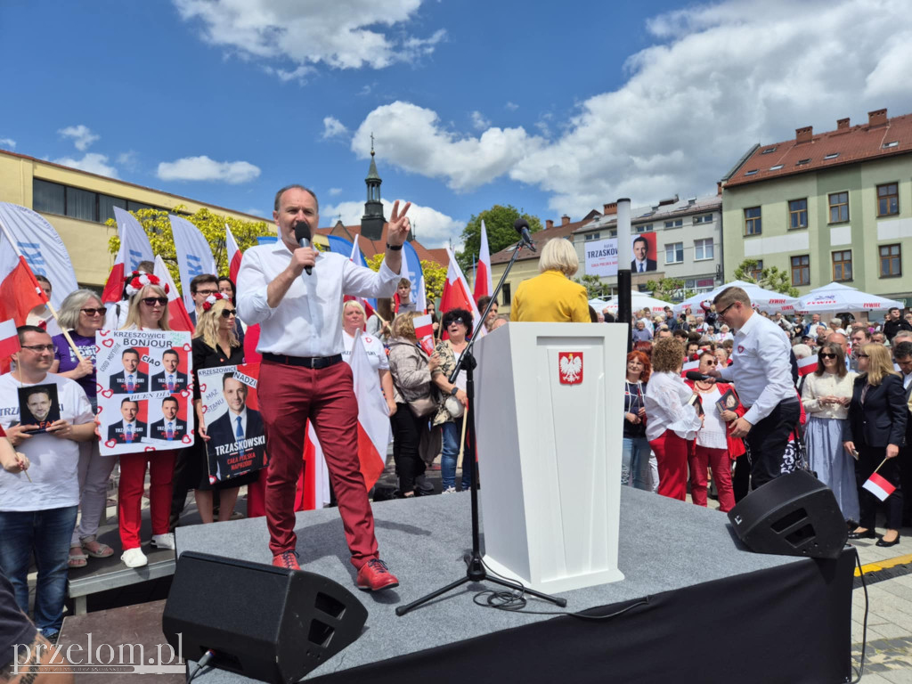 Spotkanie z Rafałem Trzaskowskim w Chrzanowie