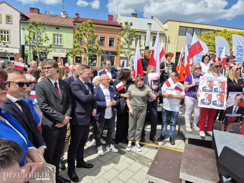 Spotkanie z Rafałem Trzaskowskim w Chrzanowie