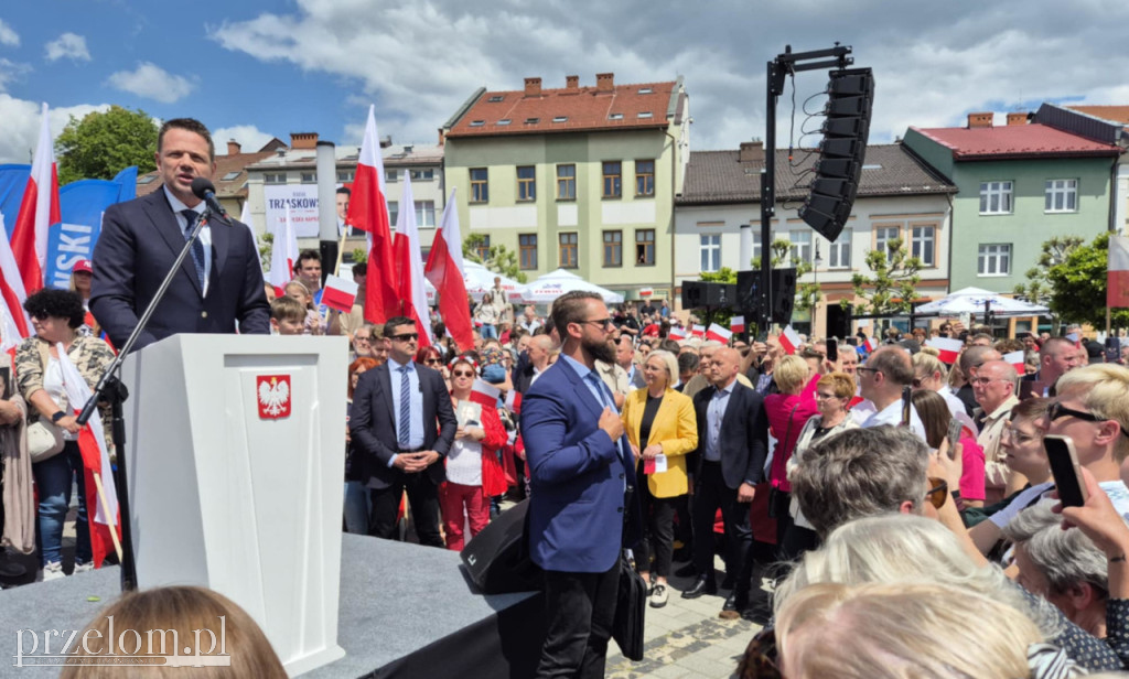 Spotkanie z Rafałem Trzaskowskim w Chrzanowie