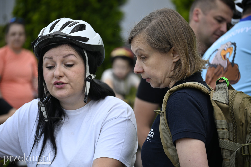 Z książką na rowerze w Libiążu - 07.06.2026