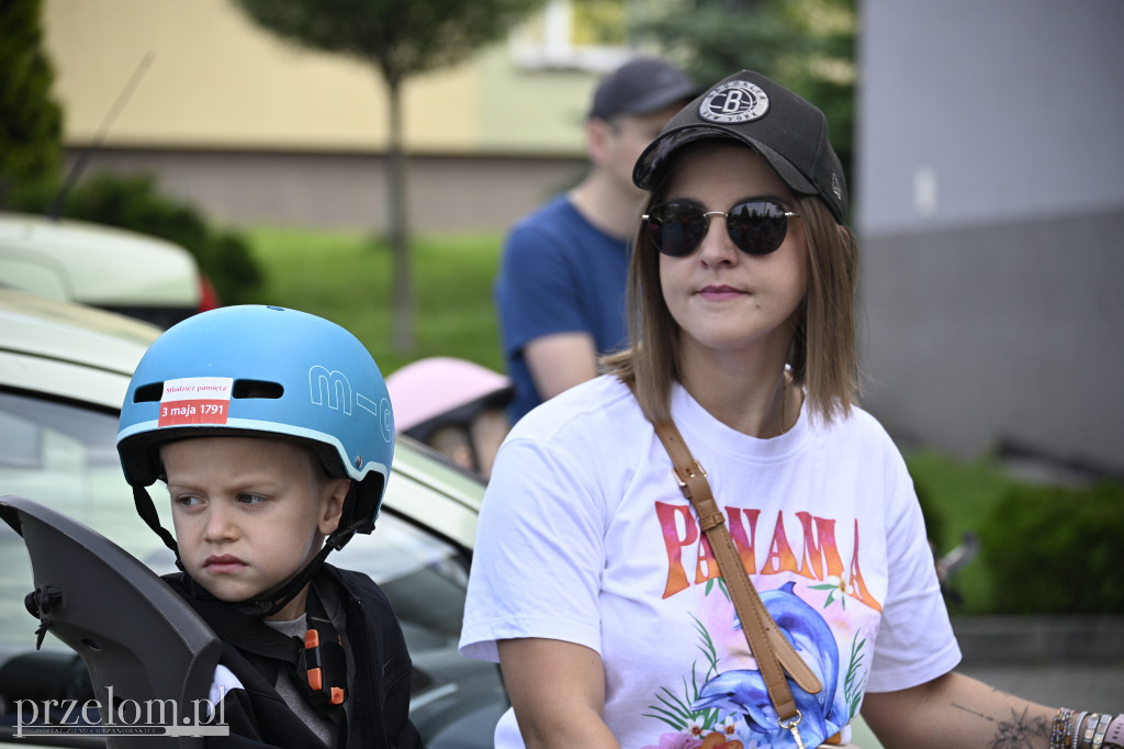 Z książką na rowerze w Libiążu - 07.06.2026