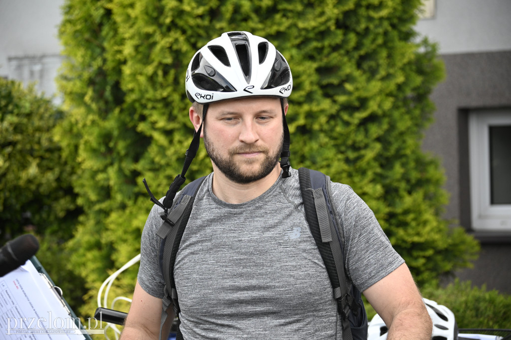 Z książką na rowerze w Libiążu - 07.06.2026