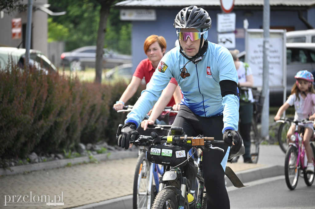 Z książką na rowerze w Libiążu - 07.06.2026