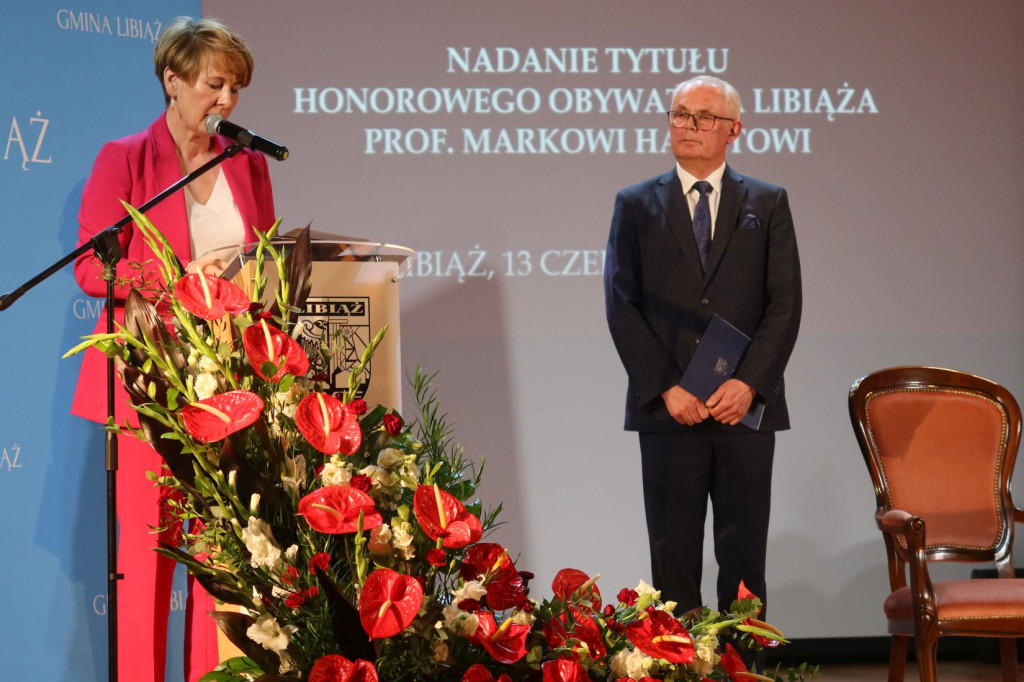 prof. Marek Harat Honorowym Obywatelem Libiąża