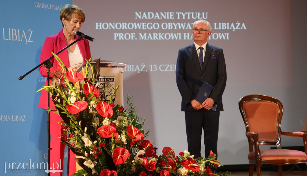 prof. Marek Harat Honorowym Obywatelem Libiąża