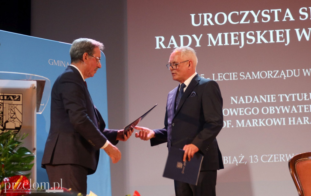 prof. Marek Harat Honorowym Obywatelem Libiąża