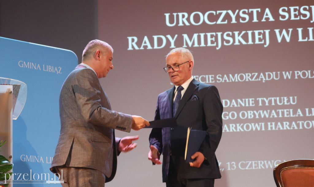 prof. Marek Harat Honorowym Obywatelem Libiąża