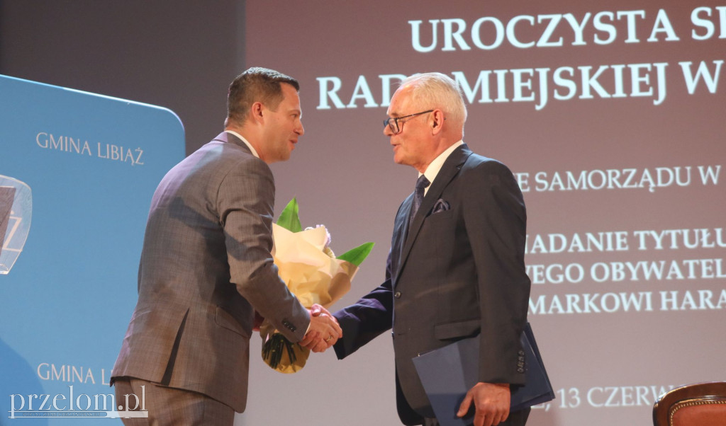 prof. Marek Harat Honorowym Obywatelem Libiąża