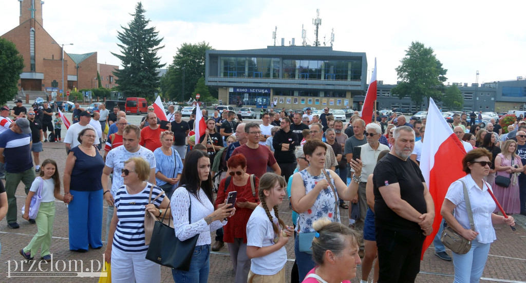 Antyimigrancki wiec w Chrzanowie