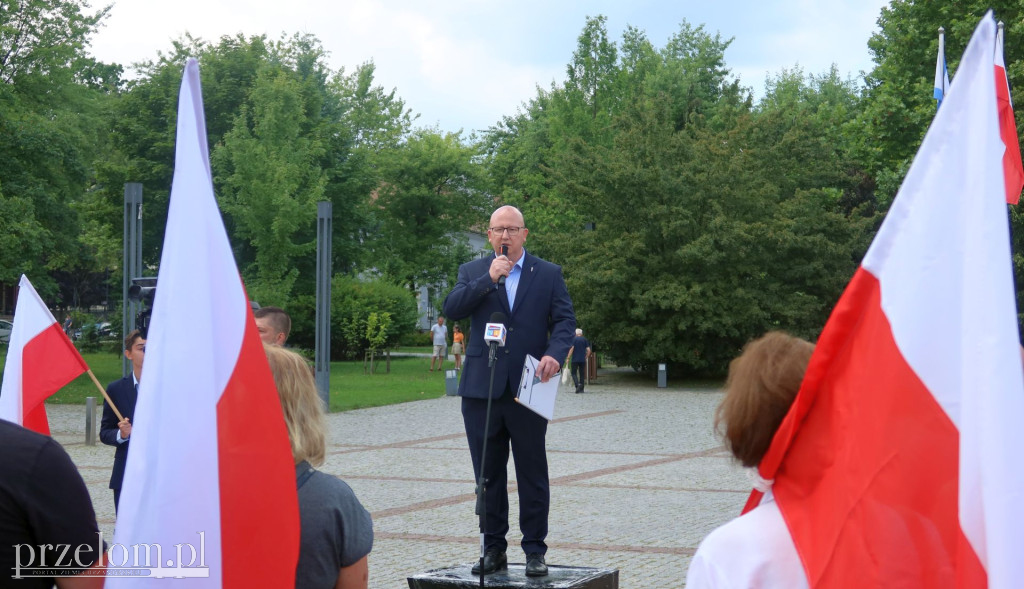 Antyimigrancki wiec w Chrzanowie
