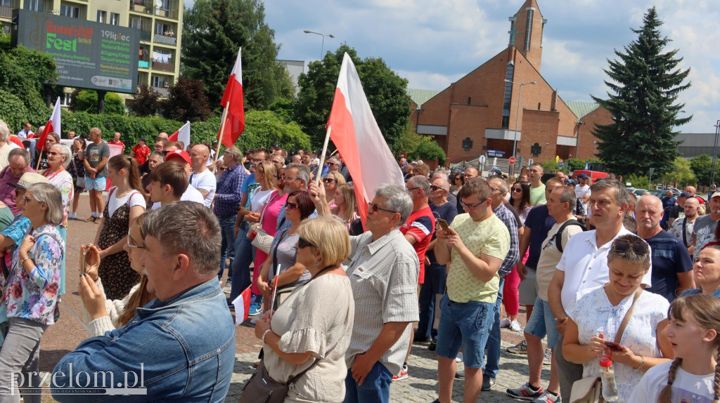 Antyimigrancki wiec w Chrzanowie
