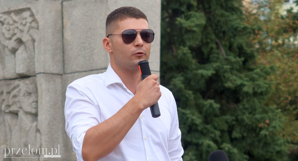 Antyimigrancki wiec w Chrzanowie