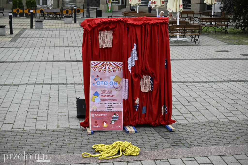 „Oto on!” – uliczny spektakl familijny w nurcie Nowego Cyrku - 03.08.2025