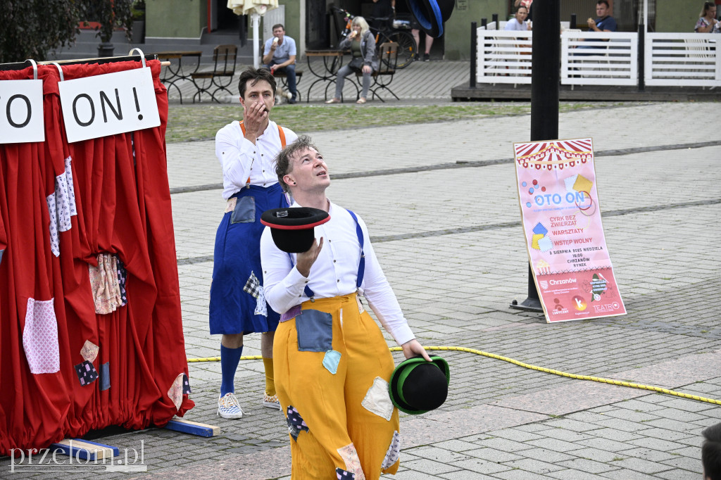„Oto on!” – uliczny spektakl familijny w nurcie Nowego Cyrku - 03.08.2025