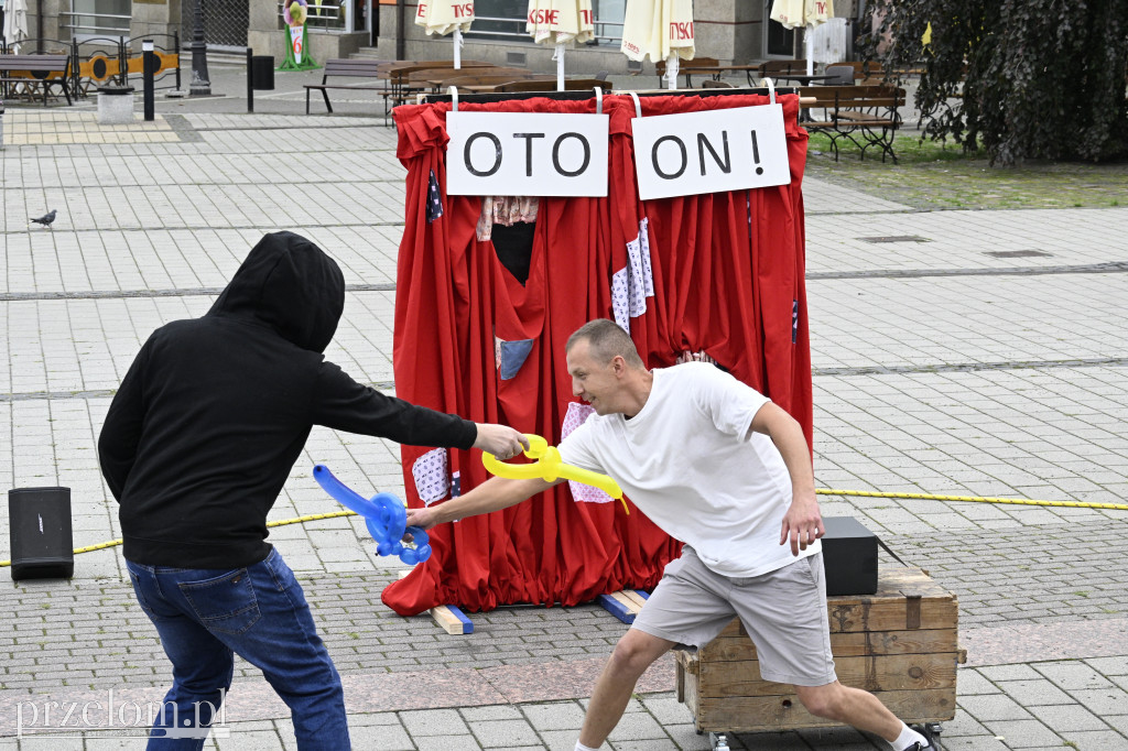„Oto on!” – uliczny spektakl familijny w nurcie Nowego Cyrku - 03.08.2025