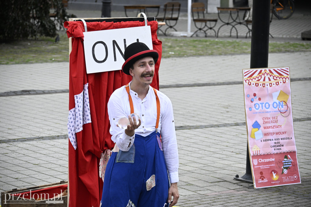 „Oto on!” – uliczny spektakl familijny w nurcie Nowego Cyrku - 03.08.2025