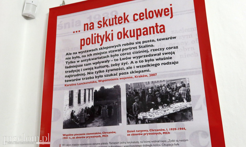 Wystawa  w Chrzanowie o codzienności lat 1939–45