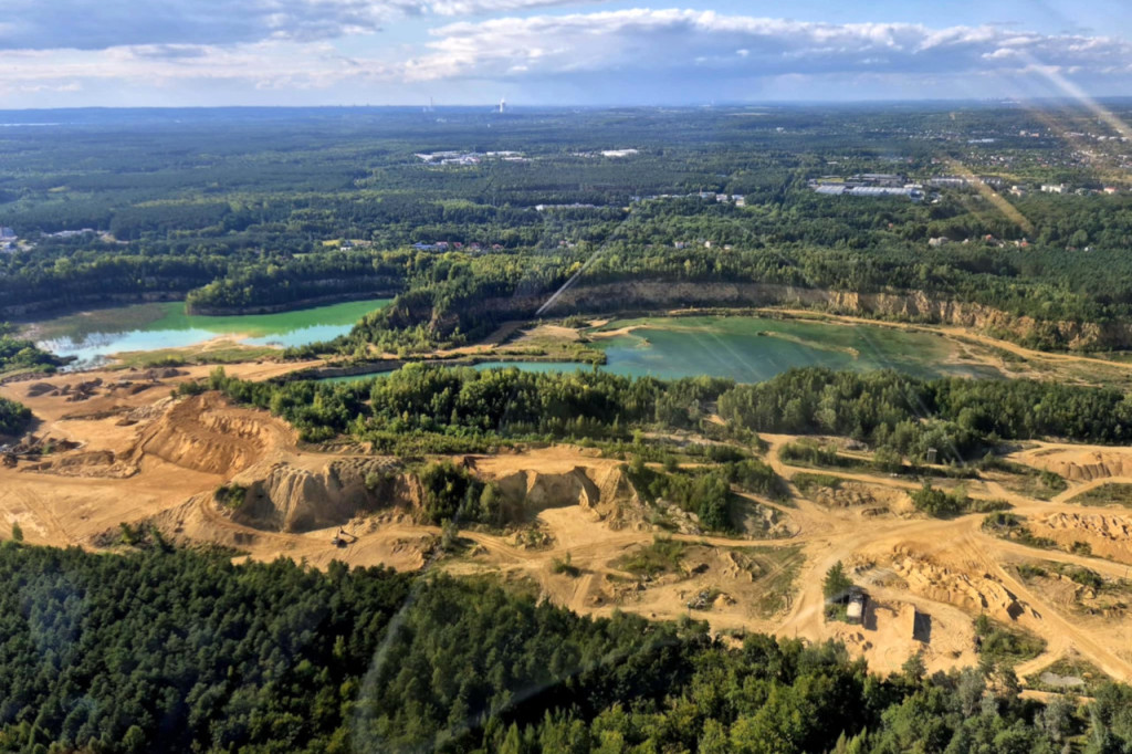 Przelot helikopterem nad Płazą i okolicą 23.08.25