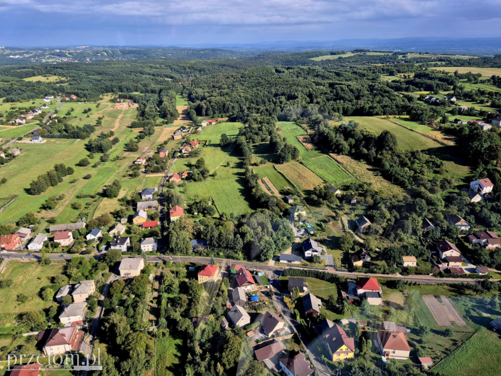 Przelot helikopterem nad Płazą i okolicą 23.08.25
