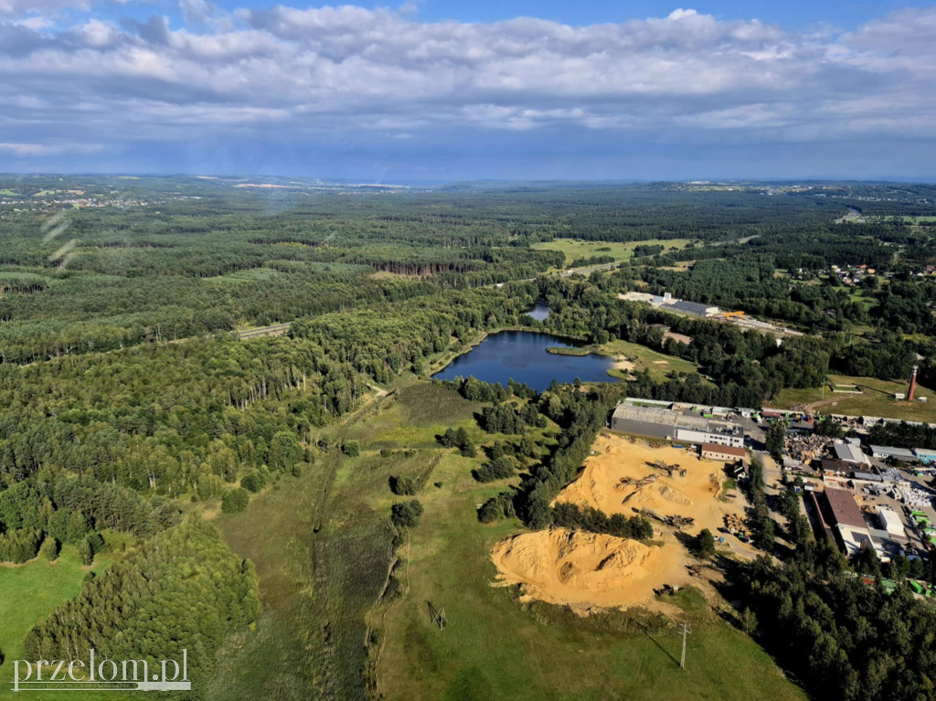 Przelot helikopterem nad Płazą i okolicą 23.08.25