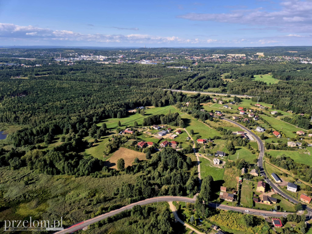 Przelot helikopterem nad Płazą i okolicą 23.08.25