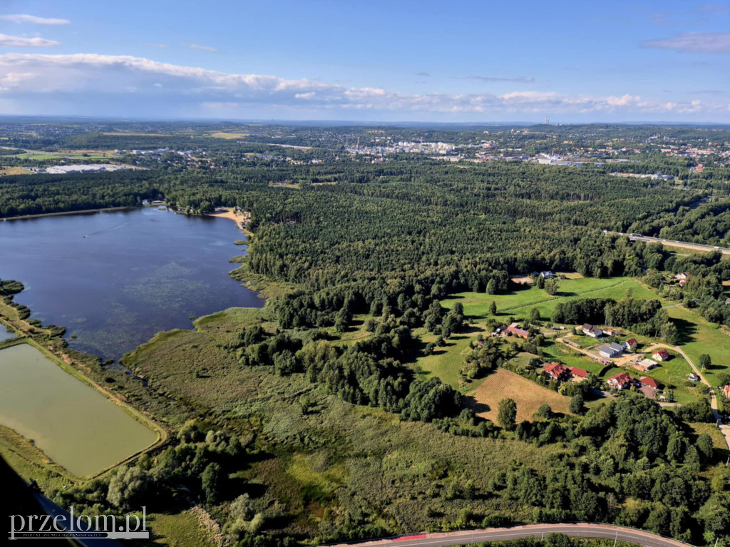 Przelot helikopterem nad Płazą i okolicą 23.08.25