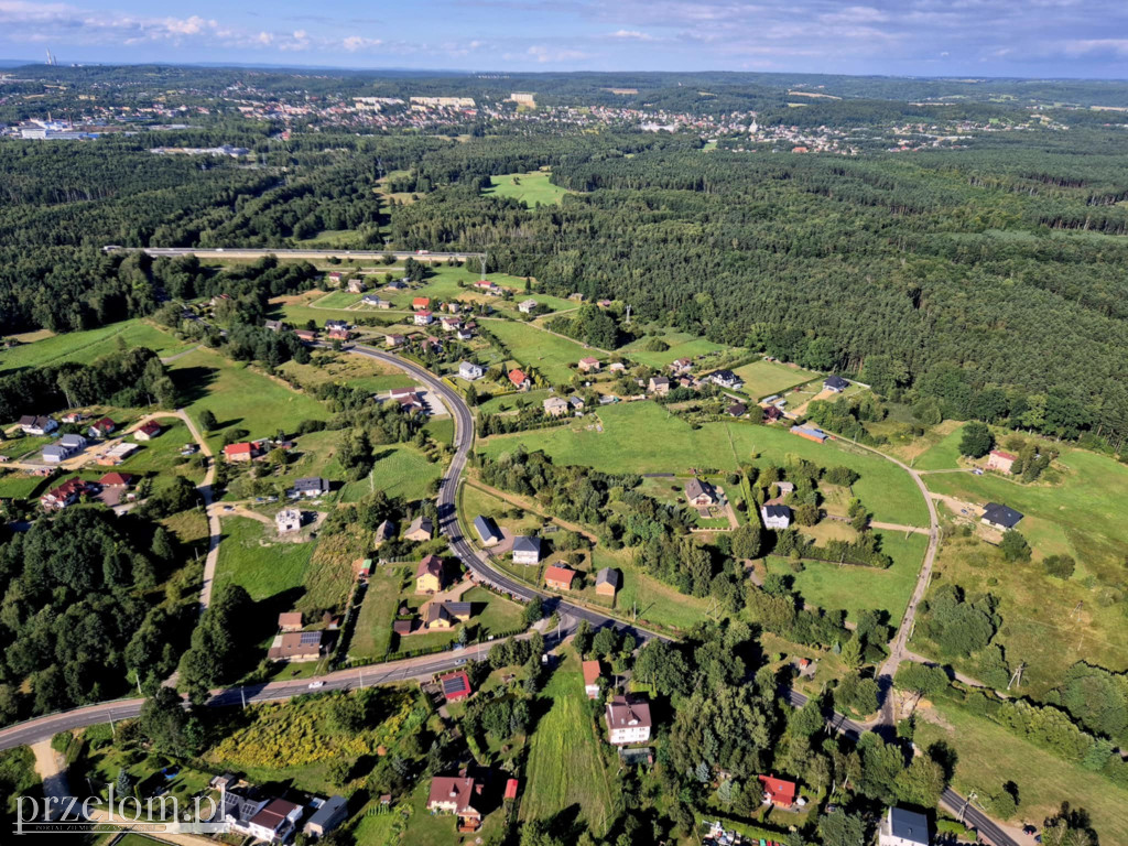 Przelot helikopterem nad Płazą i okolicą 23.08.25