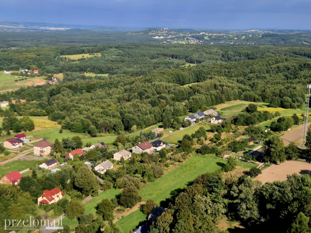 Przelot helikopterem nad Płazą i okolicą 23.08.25
