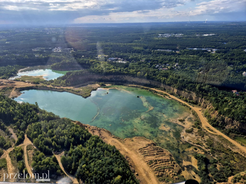 Przelot helikopterem nad Płazą i okolicą 23.08.25