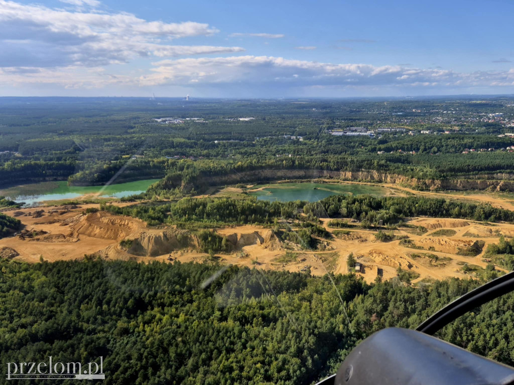 Przelot helikopterem nad Płazą i okolicą 23.08.25