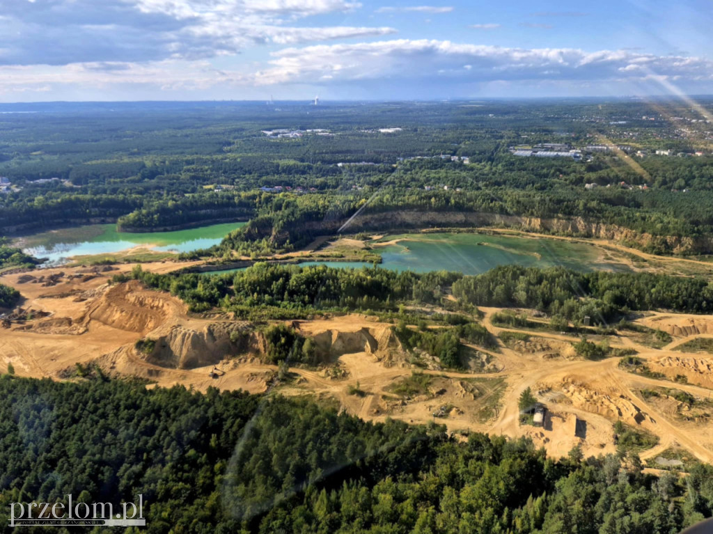 Przelot helikopterem nad Płazą i okolicą 23.08.25