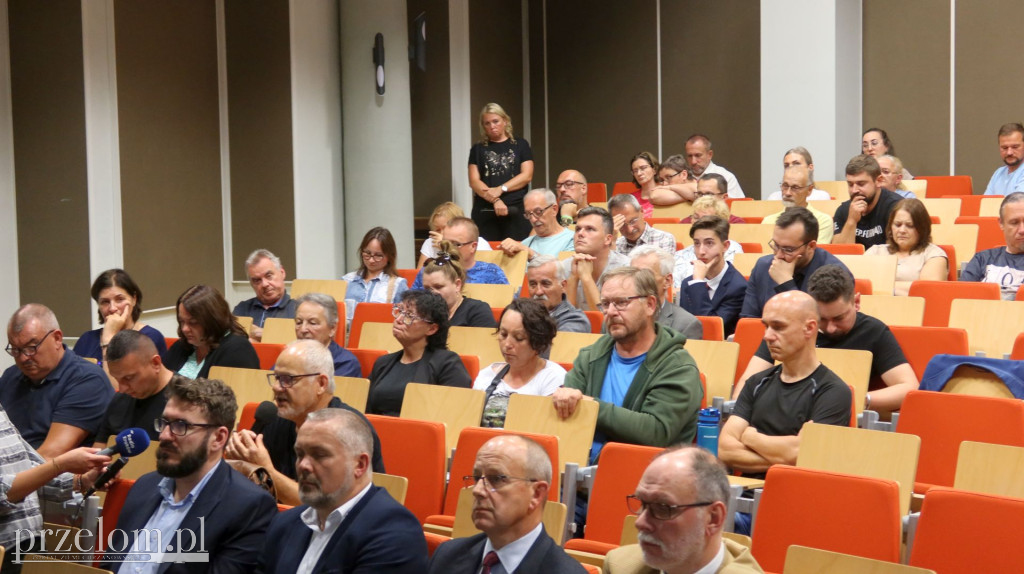 Spotkanie w Chrzanowie w sprawie wstrząsów