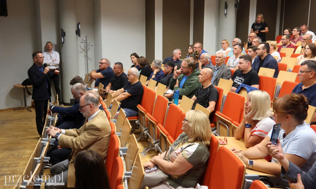 Spotkanie w Chrzanowie w sprawie wstrząsów