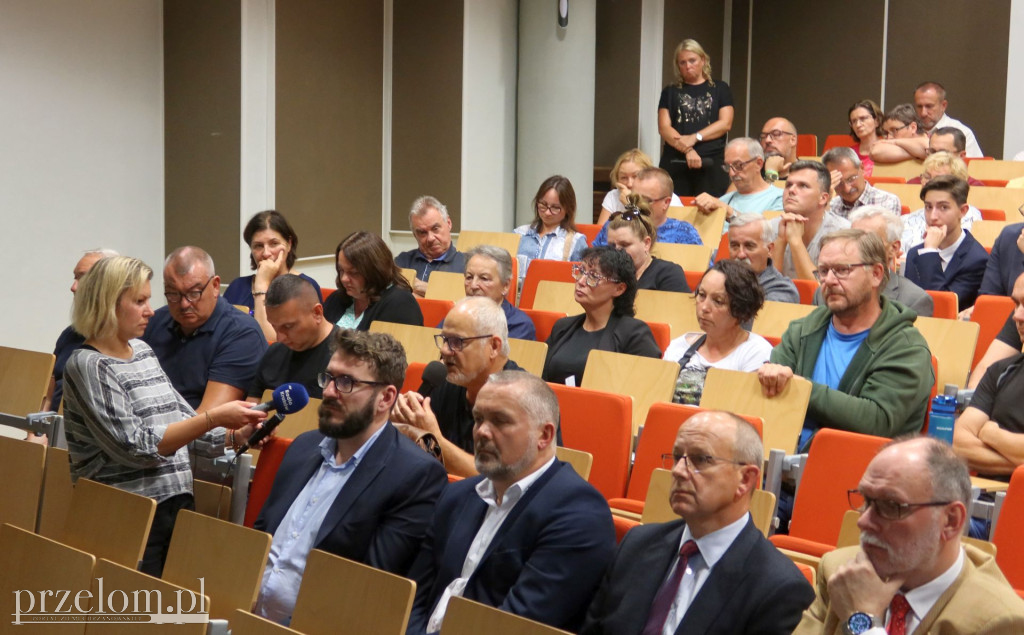 Spotkanie w Chrzanowie w sprawie wstrząsów