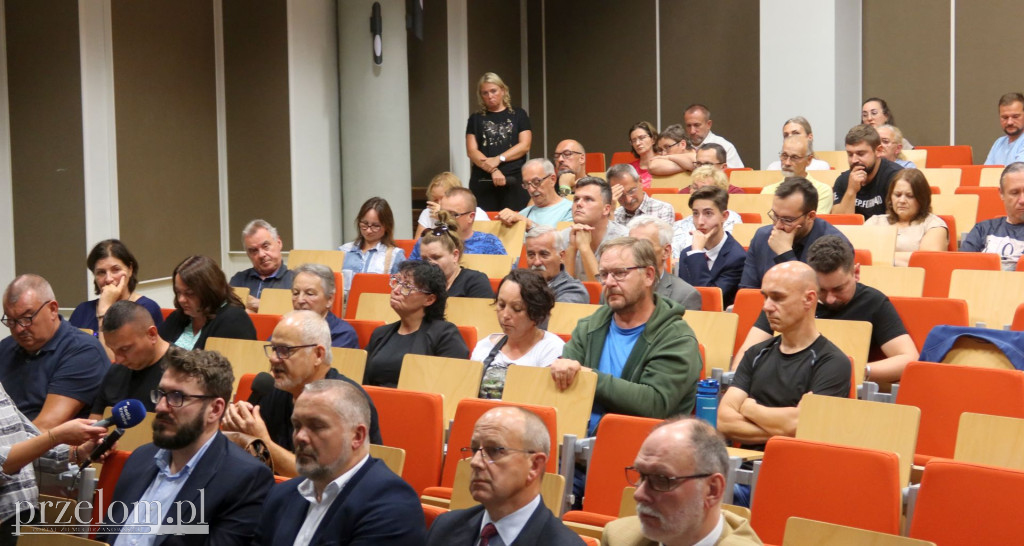 Spotkanie w Chrzanowie w sprawie wstrząsów