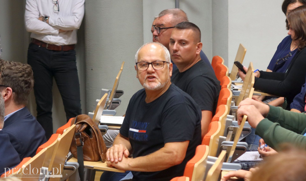 Spotkanie w Chrzanowie w sprawie wstrząsów