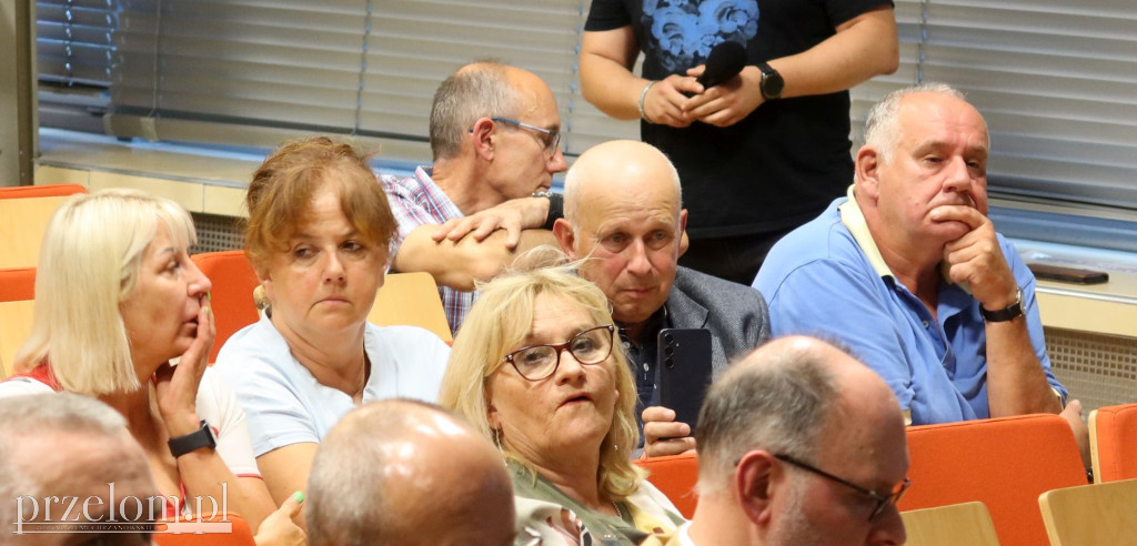 Spotkanie w Chrzanowie w sprawie wstrząsów