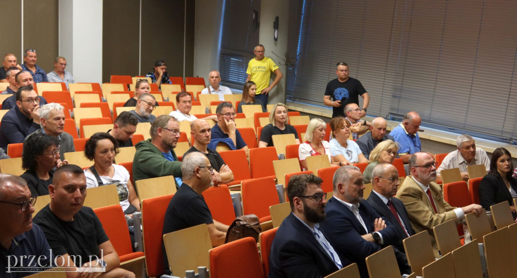 Spotkanie w Chrzanowie w sprawie wstrząsów