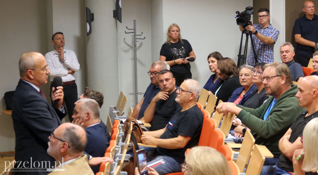 Spotkanie w Chrzanowie w sprawie wstrząsów